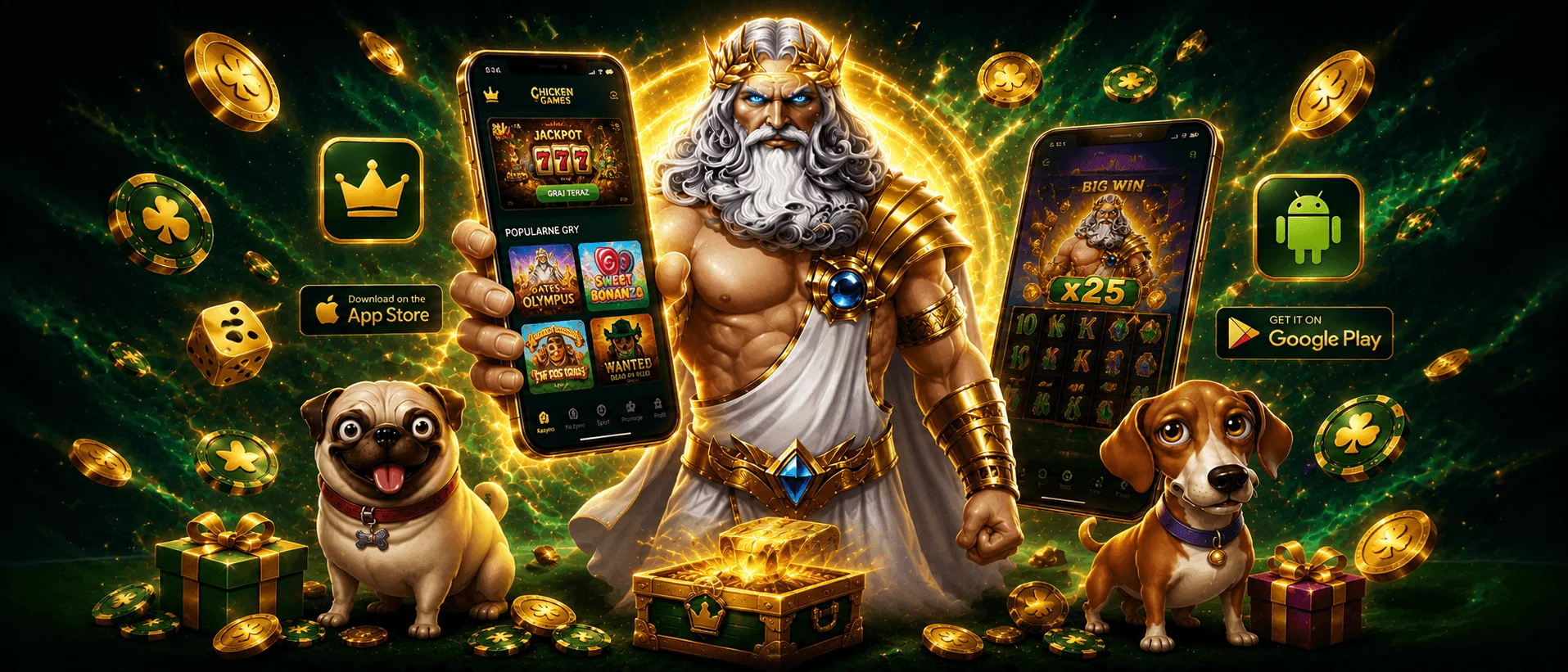 Coins Game Casino Banner Aplikacja